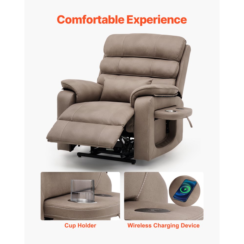 SX-81542 - Dual Motor Recliner Chair with Massage & Heat for Seniors