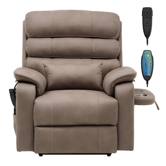 SX-81542 - Dual Motor Recliner Chair with Massage & Heat for Seniors
