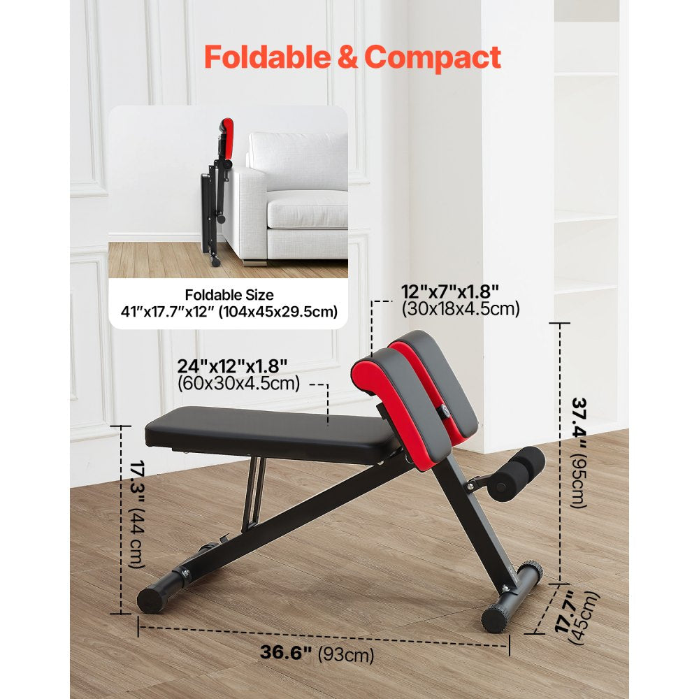 SJ1016 - Multifunctional Roman Chair for Core & Full Body Workout