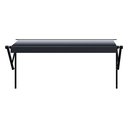 B2E - Durable 20' Electric RV Awning, Waterproof PVC, Easy Setup