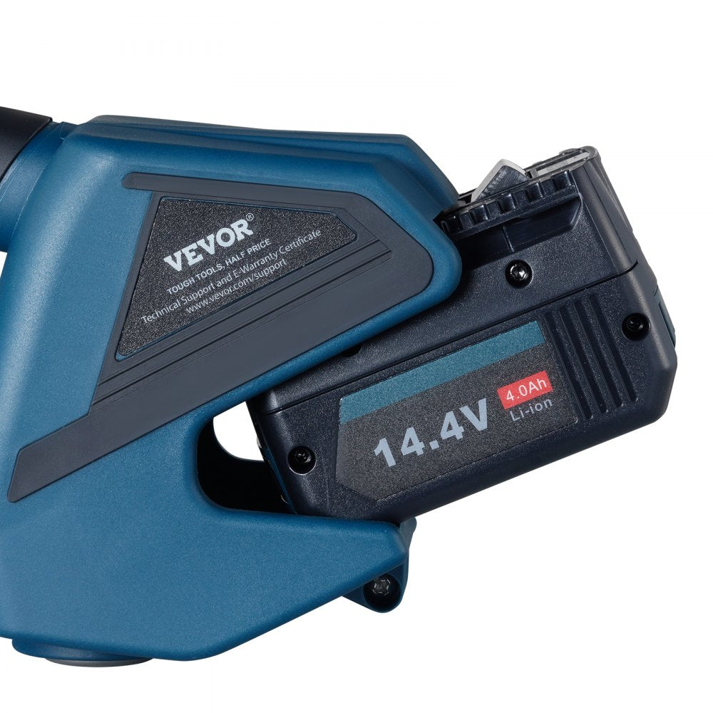 V2 - Efficient Electric Strapping Tool with Dual Batteries for PP/PET