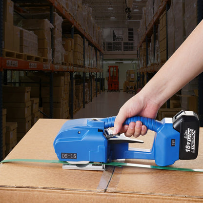 DS-16 - VEVOR Electric Strapping Tool for PP/PET with Dual Batteries