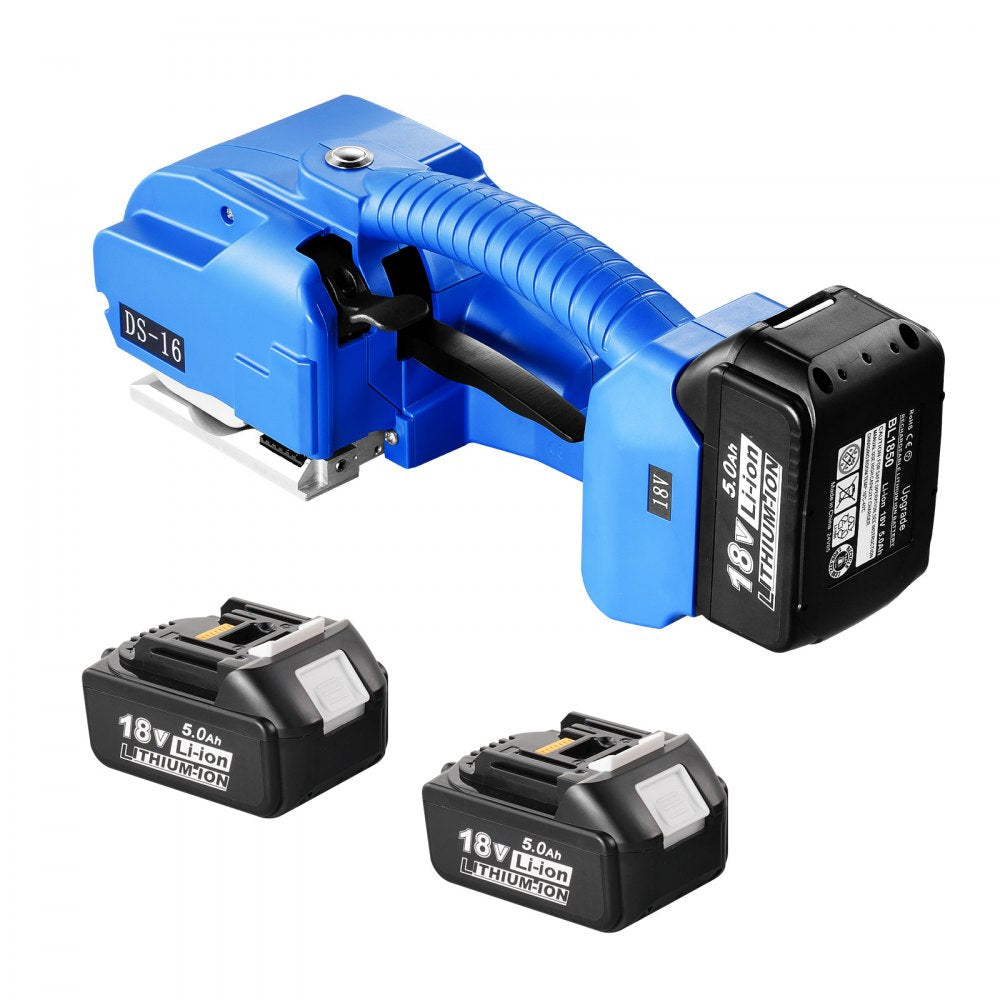 DS-16 - VEVOR Electric Strapping Tool for PP/PET with Dual Batteries