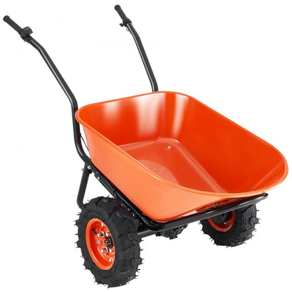 EWB9800 - 500W Electric Garden Cart with 16-Inch Wheels & Spacious Tray