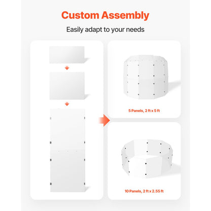OK-24018 - 5-Ft Acrylic Drum Shield for Clear Sound and Stage Visibility