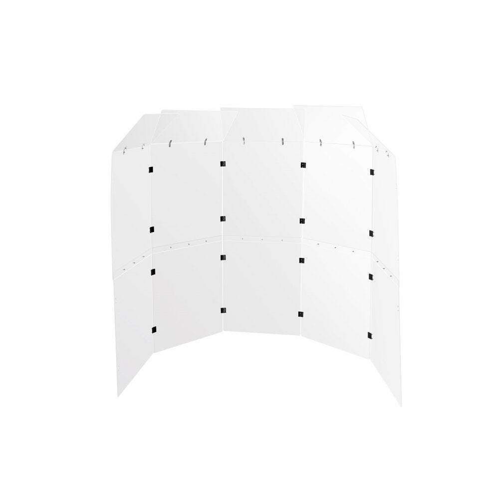 OK-24018 - 5-Ft Acrylic Drum Shield for Clear Sound and Stage Visibility