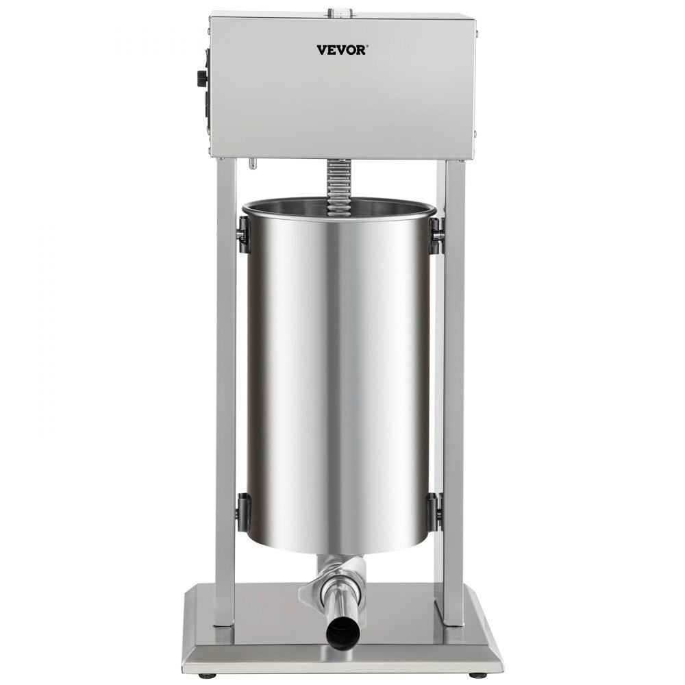 XZM-15D - 15L Electric Sausage Stuffer with 260W Motor and Foot Pedal