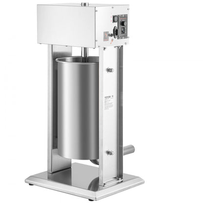 XZM-15D - 15L Electric Sausage Stuffer with 260W Motor and Foot Pedal
