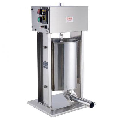 XZO-12D - 25 lbs Vertical Electric Stainless Steel Sausage Stuffer