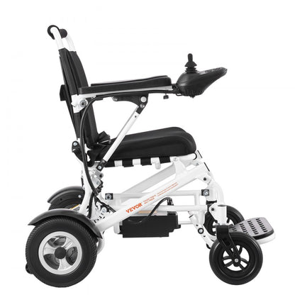 JRWD6010 - Folding Electric Wheelchair, 300 lbs Capacity with Adjustable Armrests