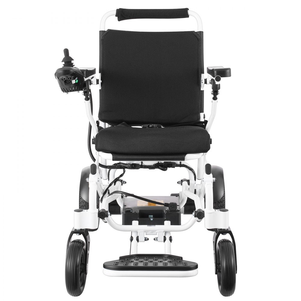 JRWD6010 - Folding Electric Wheelchair, 300 lbs Capacity with Adjustable Armrests