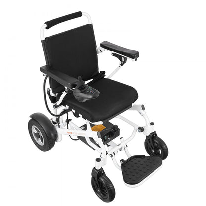 JRWD6010 - Folding Electric Wheelchair, 300 lbs Capacity with Adjustable Armrests