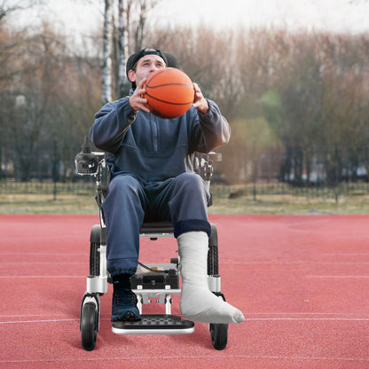 JRWD6012 - VEVOR 17.7" Electric Wheelchair, 300 lbs Capacity, Foldable Design