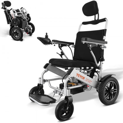 JRWD6012 - Durable Aluminum Electric Wheelchair with 20" Seat Width