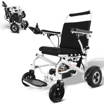 JRWD6010 - Portable 300 lbs VEVOR Electric Wheelchair with 12.5 Miles Range