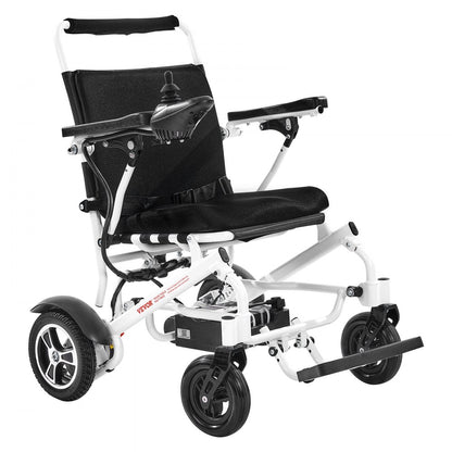 JRWD6010 - Portable Electric Wheelchair with Collapsible Frame & 300lbs Capacity