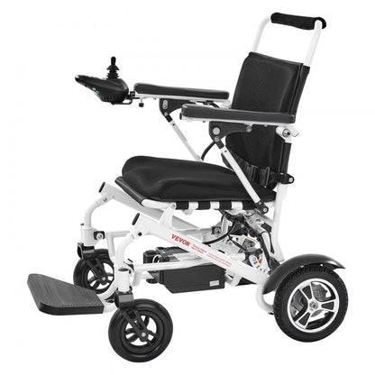 JRWD6010 - Portable Electric Wheelchair with Collapsible Frame & 300lbs Capacity