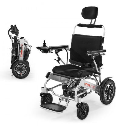 JRWD6012 - Adjustable Folding Electric Wheelchair for 300lbs, 13 Miles Range