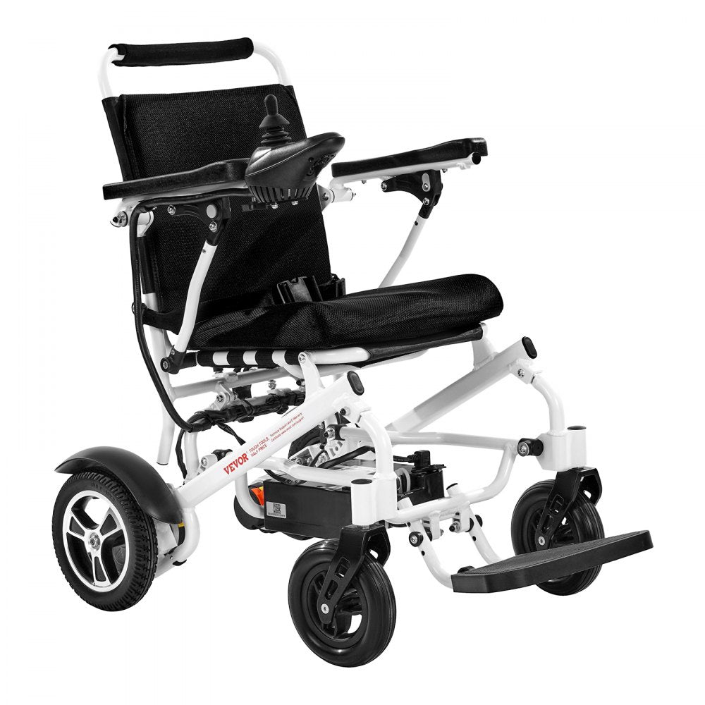 JRWD6010 - Foldable Electric Wheelchair for Easy Travel, 300lbs Capacity