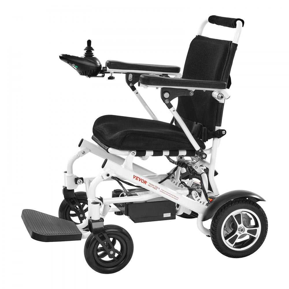 JRWD6010 - Foldable Electric Wheelchair for Easy Travel, 300lbs Capacity