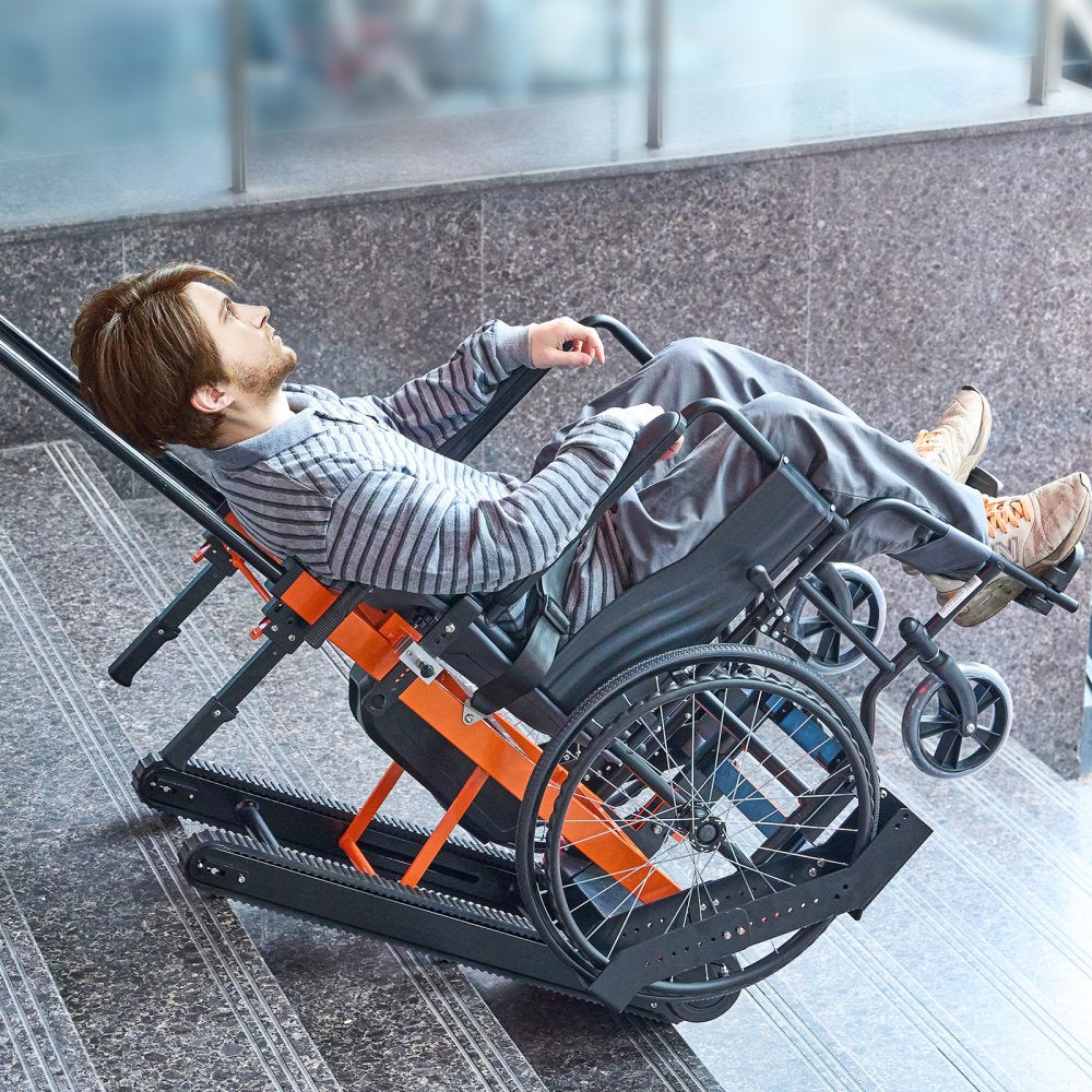 YHR-LD02 - Powerful 450 lbs Electric Stair Climbing Dolly with Adjustable Handle