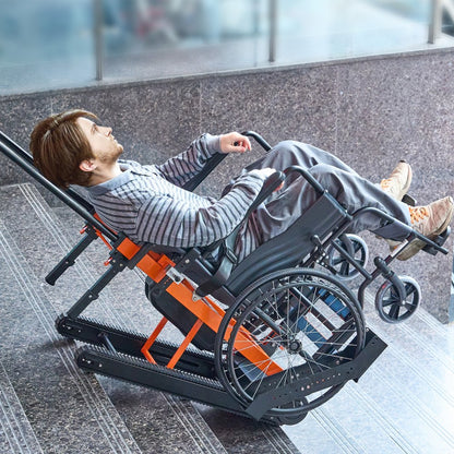 YHR-LD02 - Powerful 450 lbs Electric Stair Climbing Dolly with Adjustable Handle