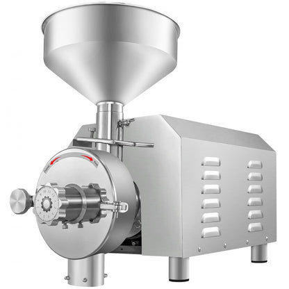 HR-3000 - 3000W Stainless Steel Commercial Grain Grinder for Versatile Use