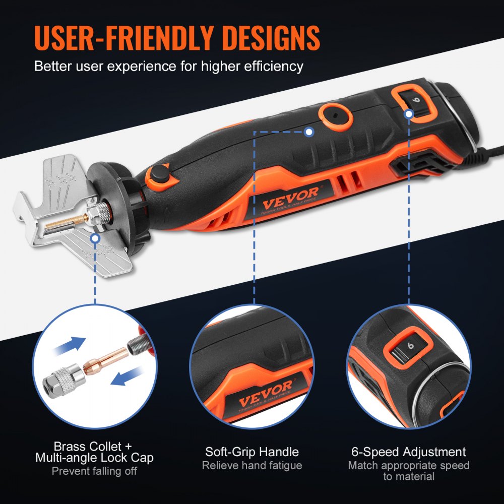 DM-130E - High-Speed Portable Chainsaw Sharpener with Adjustable Angle Attachment