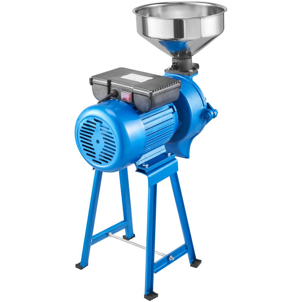 MFS-140 - 1500W Stainless Steel Electric Grain Mill with Funnel Design