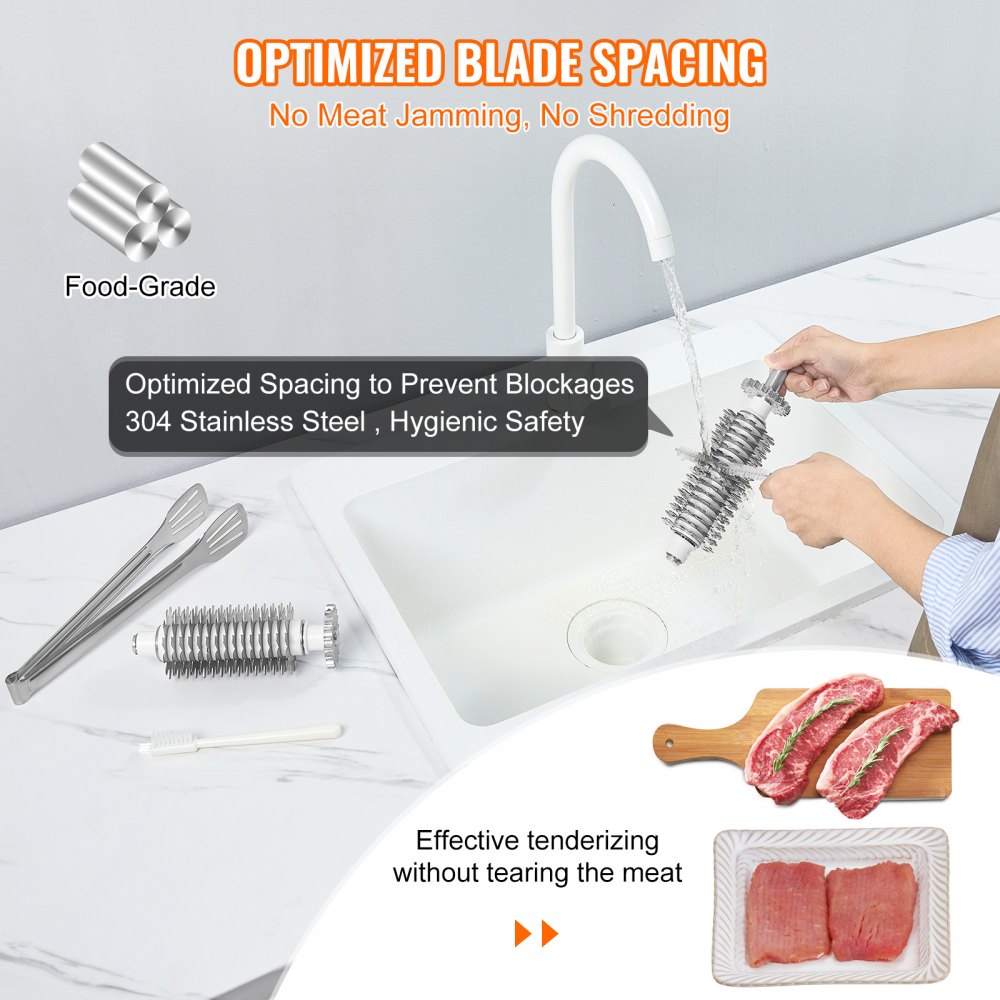 LT-01 - Heavy Duty 450W Meat Tenderizer for Fast Processing