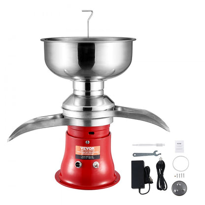 NNJ-Y50 - High-Speed 304 Stainless Steel Milk Cream Separator, 100L/hour