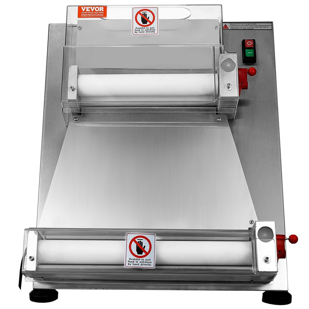 APD40 - Stainless Steel Pizza Dough Roller with Adjustable Thickness Control