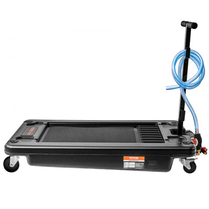 010990773652 - 17 Gallon Low Profile Oil Drain Pan with Wheels