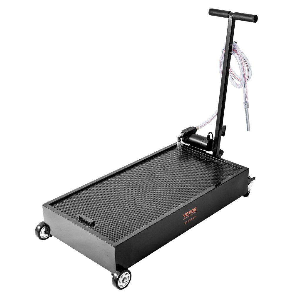 010499295400 - VEVOR Low Profile 20-Gallon Oil Drain Pan with Electric Pump