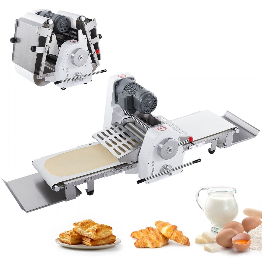 SPL380 - 15.7" VEVOR Electric Dough Sheeter with Adjustable Thickness and Folding Design