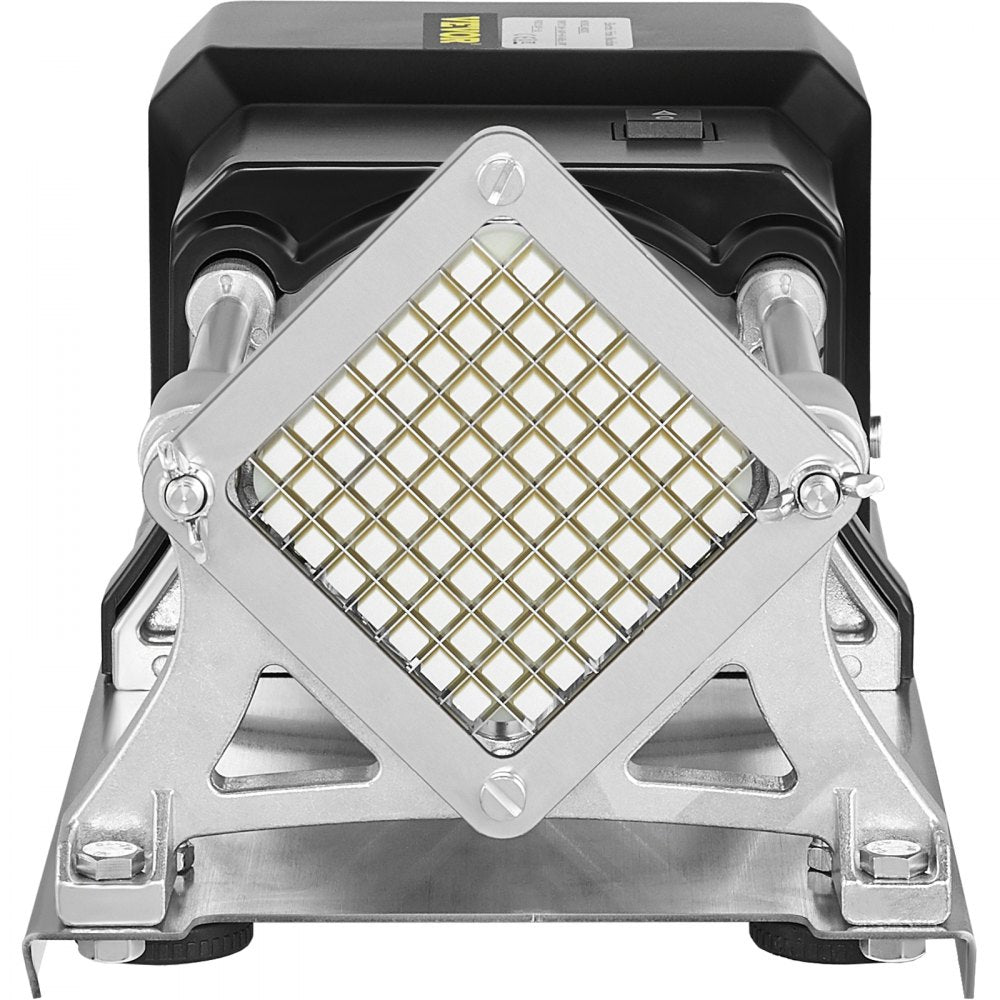 010734258215 - Electric Potato Cutter with 4 Blades, Safe & Easy Operation