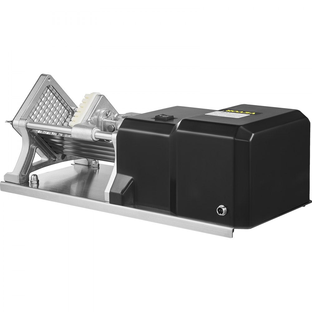 010734258215 - Electric Potato Cutter with 4 Blades, Safe & Easy Operation