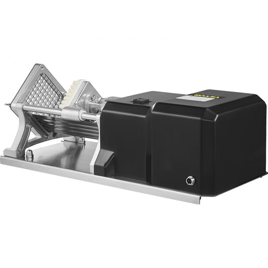 010734258215 - Electric Potato Cutter with 4 Blades, Safe & Easy Operation