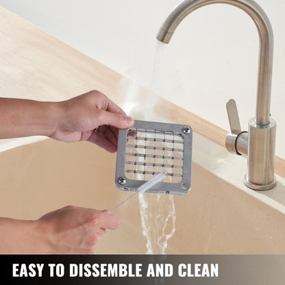 010734258215 - Electric Potato Cutter with 4 Blades, Safe & Easy Operation