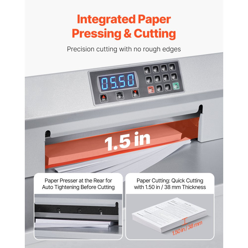 E330S - Powerful Electric Paper Cutter, 11.8" Wide, Cuts 38mm Thick