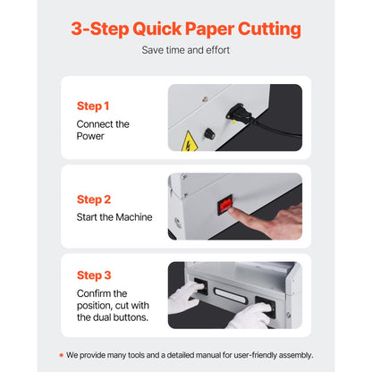 E330S - Powerful Electric Paper Cutter, 11.8" Wide, Cuts 38mm Thick