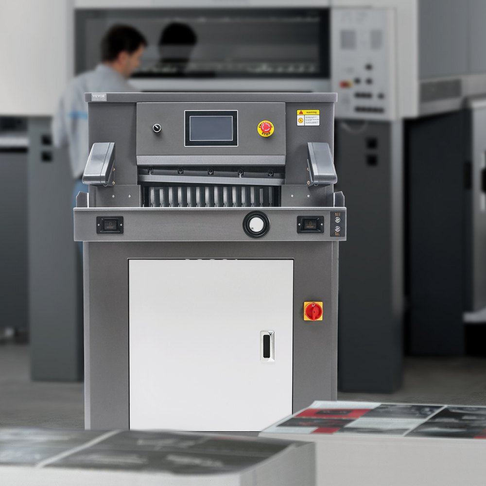 E520T - VEVOR 20.28" Electric Paper Cutter with Touchscreen Control