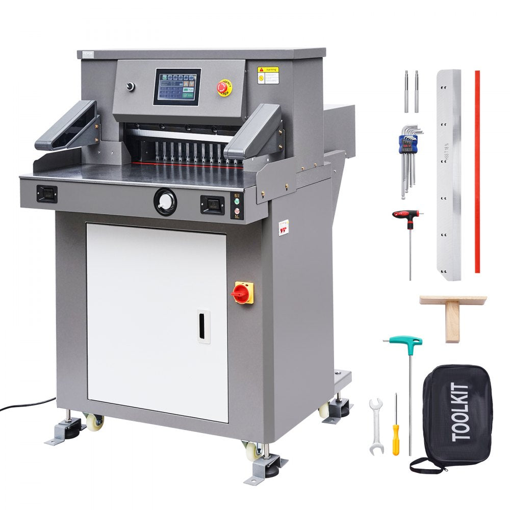 E520T - VEVOR 20.28" Electric Paper Cutter with Touchscreen Control