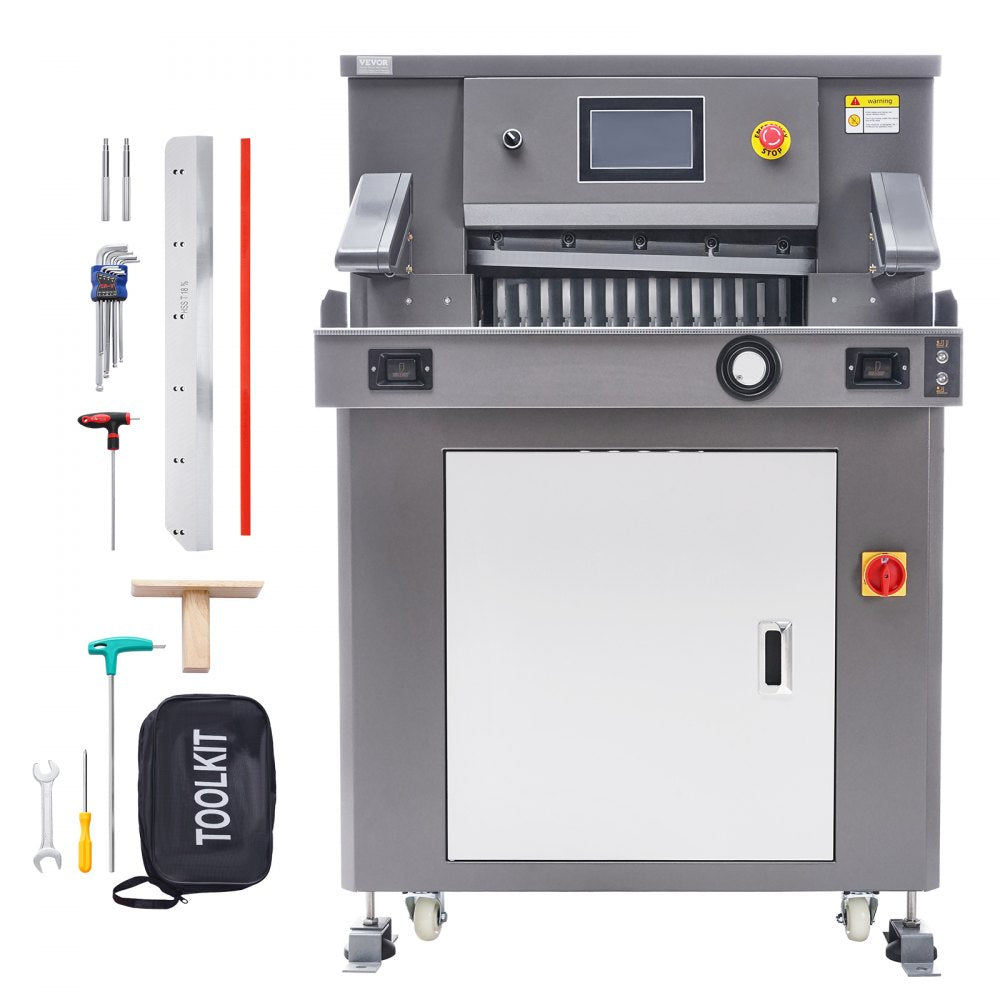 E520T - VEVOR 20.28" Electric Paper Cutter with Touchscreen Control
