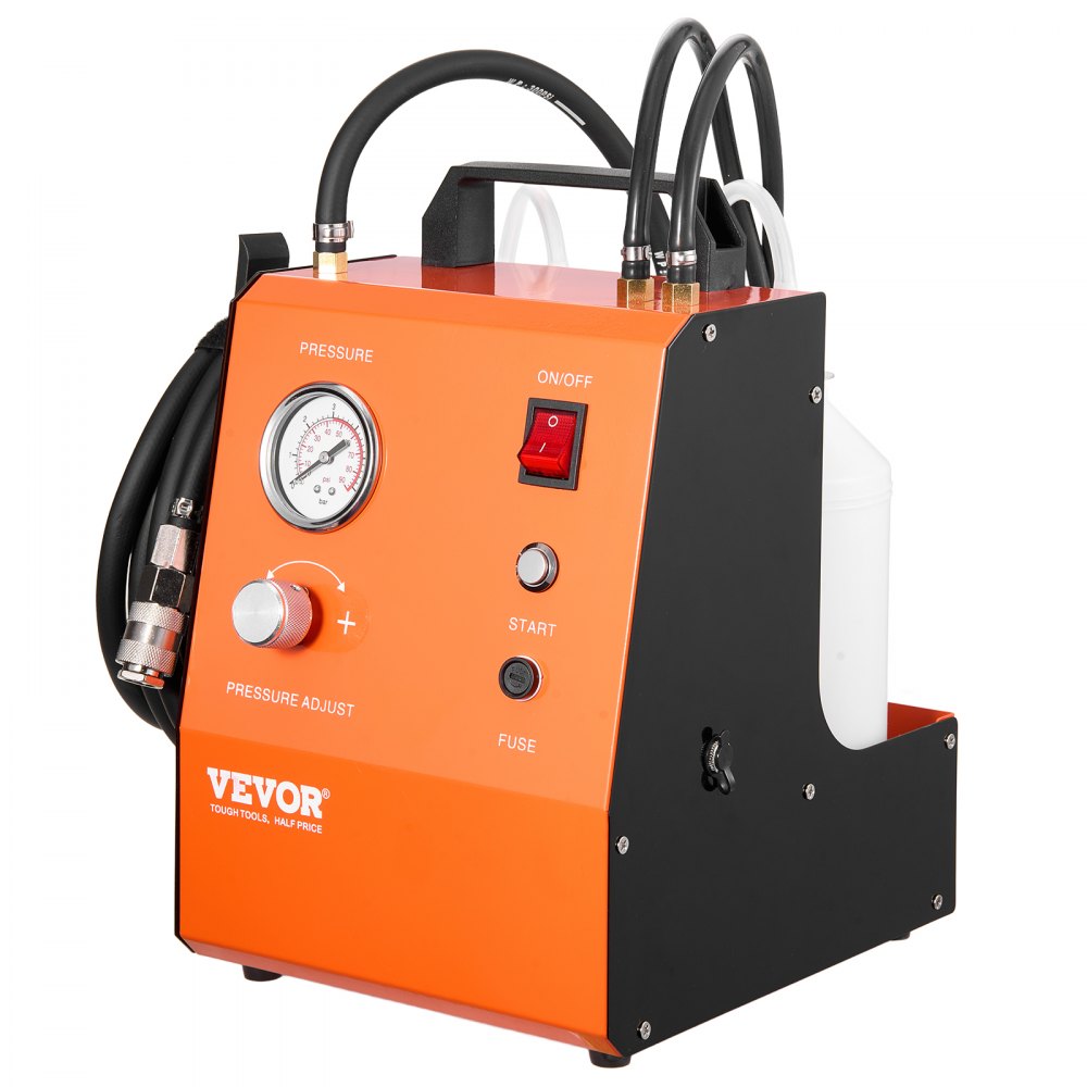 YS-0115A - Electric Brake Fluid Replacement Kit with 17 Adapters, 12V/220V Support