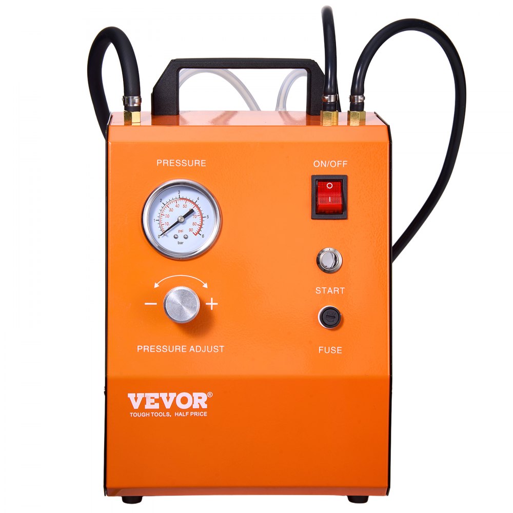 YS-0115A - Electric Brake Fluid Replacement Kit with 17 Adapters, 12V/220V Support