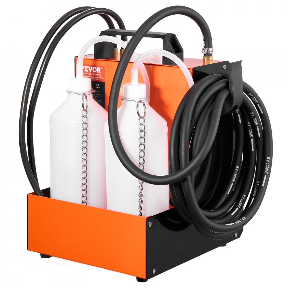 YS-0115A - Electric Brake Fluid Replacement Kit with 17 Adapters, 12V/220V Support