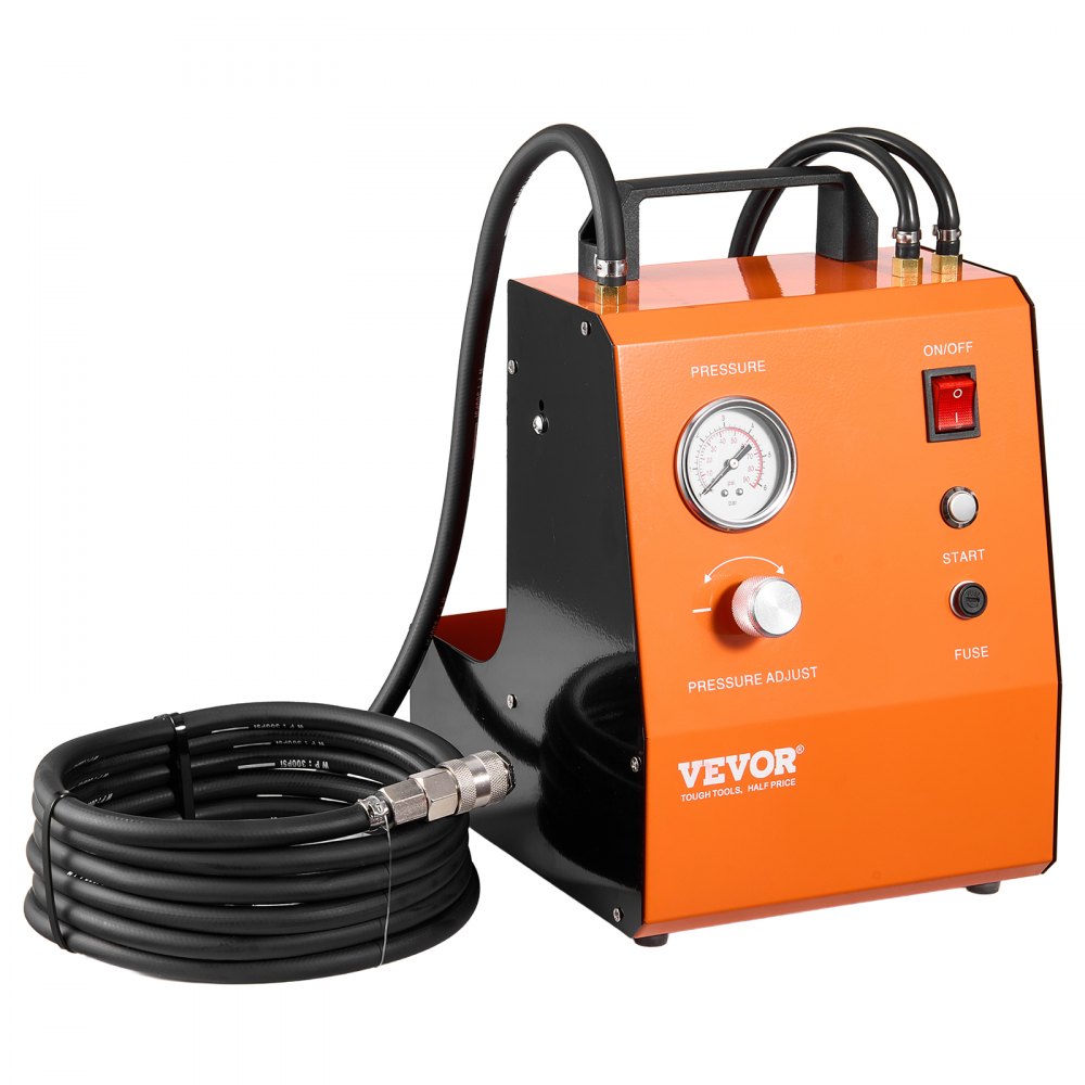 YS-0115A - Electric Brake Fluid Replacement Kit with 17 Adapters, 12V/220V Support