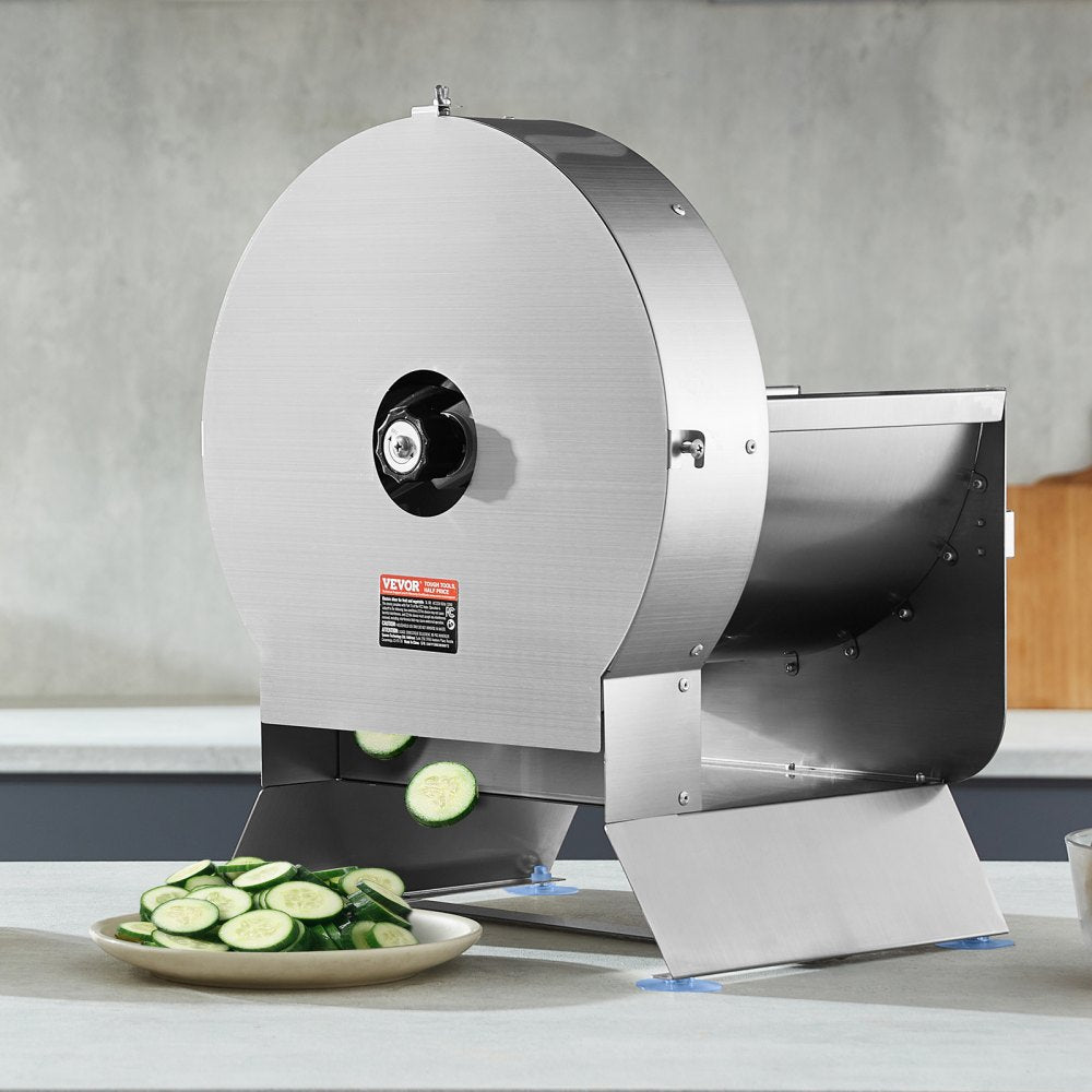 SL-08 - Versatile Electric Vegetable Slicer with Adjustable 0-12mm Thickness
