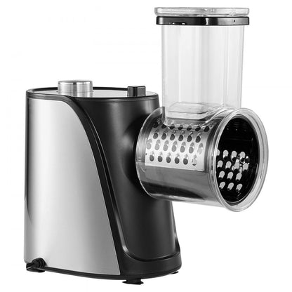 VS1J-S - Powerful 250W Electric Cheese Grater with 5 Stainless Steel Blades